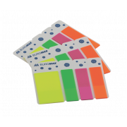 Закладки пластикові з клейким шаром NEON Стрелки 45x12мм асо...