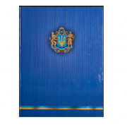 Книга обліку А4 96 аркушів клітинка тверда ламінована обкладинка асорті
