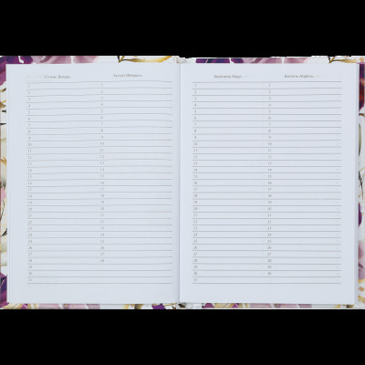 Ежедневник недатированный розовый POSH А5 288 листов Buromax Ежедневник недатированный розовый POSH А5 288 листов Buromax