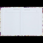 Ежедневник недатированный лавандовый ESTILO А5 288 листов Buromax