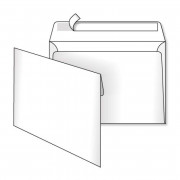 Конверт С5 162х229 мм білий СКЛ