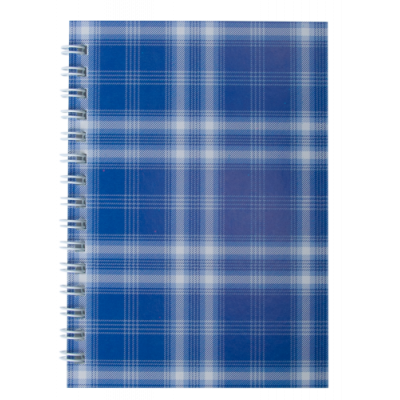Зошит для нотаток в клітинку А6 синій з картонною обкладинкою SHOTLANDKA 48 аркушів Buromax Зошит для нотаток в клітинку А6 синій з картонною обкладинкою SHOTLANDKA 48 аркушів Buromax