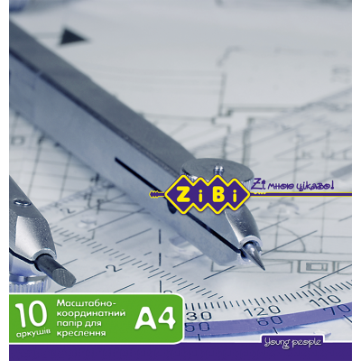 Бумага миллиметровая А4 КIDS Line 10 листов Бумага миллиметровая А4 КIDS Line 10 листов