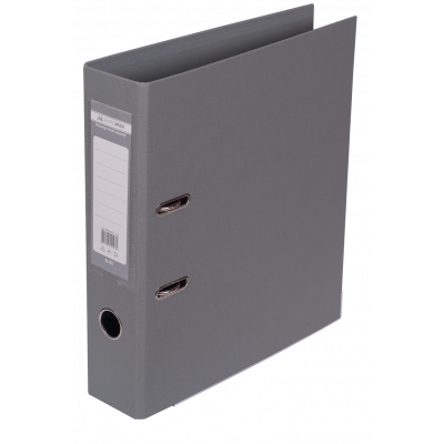 Регистратор двухсторонний ELITE А4 70мм PP серый сборный Buromax Регистратор двухсторонний ELITE А4 70мм PP серый сборный Buromax