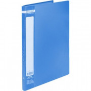 Папка з 30 файлами А4 JOBMAX синій