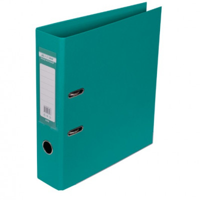 Регистратор Elite двухсторонний А4 бирюзовый 70 мм PP сборный Buromax Регистратор Elite двухсторонний А4 бирюзовый 70 мм PP сборный Buromax
