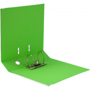 Папка-регистратор A4 AXENT Prestige+ 75 мм двусторонняя собранная салатовая