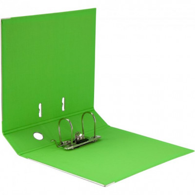 Папка-реестратор А4 AXENT Prestige+ 75 мм двостороння зібрана салатова Папка-реестратор А4 AXENT Prestige+ 75 мм двостороння зібрана салатова