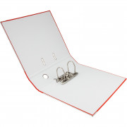 Папка-регистратор двухсторонняя А4 75 миллиметров собраная красная Axent