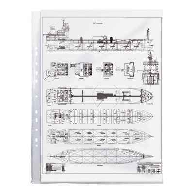 Файл А3 глянцевий 40 мкм вертикальний 100 штук Файл А3 глянцевий 40 мкм вертикальний 100 штук