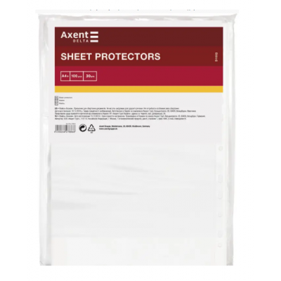 Файл А4+ прозрачный 30 мкм глянцевый 100 штук Файл А4+ прозрачный 30 мкм глянцевый 100 штук