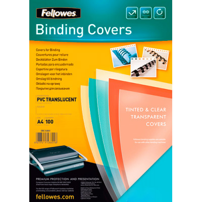 Обложки прозрачные А3 200 мкм Fellowes Обложки прозрачные А3 200 мкм Fellowes