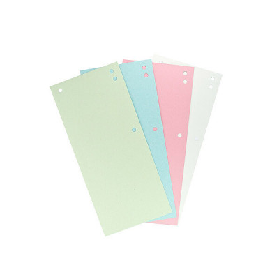 Індекс-розділювач 10,5х23 см картон асорті 100 штук Індекс-розділювач 10,5х23 см картон асорті 100 штук