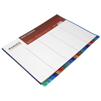 Розділювач сторінок А-Я кольоровий Розділювач сторінок А-Я кольоровий