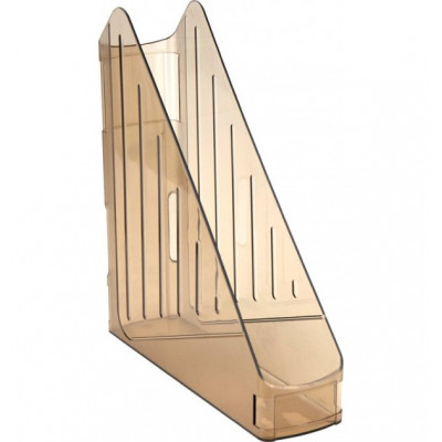 Лоток для бумаг вертикальный прозачный коричневый KOH-I-NOOR Лоток для бумаг вертикальный прозачный коричневый KOH-I-NOOR