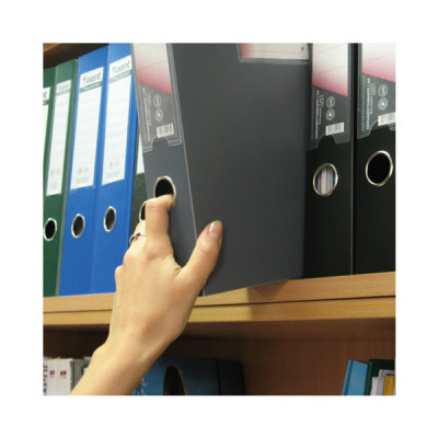 Папка-коробка 60 мм сіра Папка-коробка 60 мм сіра