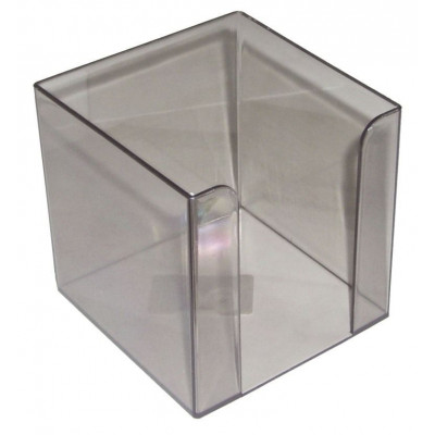 Бокс для паперу 90х90х90 мм димчастий Бокс для паперу 90х90х90 мм димчастий