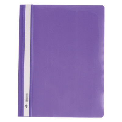 Папка-скоросшиватель с механизмом усики А4 120/160 мкм фиолетовая Папка-скоросшиватель с механизмом усики А4 120/160 мкм фиолетовая