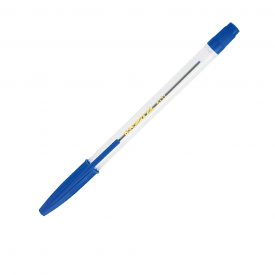 Ручка кулькова Buromax CLASSIC тип "корвіна" 0.7 мм пластиковий корпус сині чорнила Ручка кулькова Buromax CLASSIC тип "корвіна" 0.7 мм пластиковий корпус сині чорнила