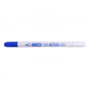 Ручка-коректор капілярна Buromax Twin 0,5- 3,0 мм синя