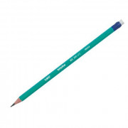 Карандаш чернографитовый Evolution с ластиком Bic 655 HB