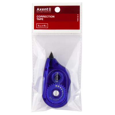 Корректор ленточный AXENT 5мм х 6м синий Корректор ленточный AXENT 5мм х 6м синий