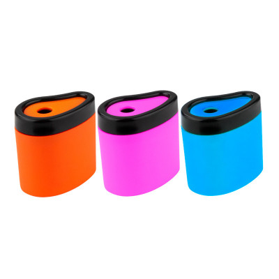 Точилка з контейнером Neon soft 1158-А асорті Точилка з контейнером Neon soft 1158-А асорті