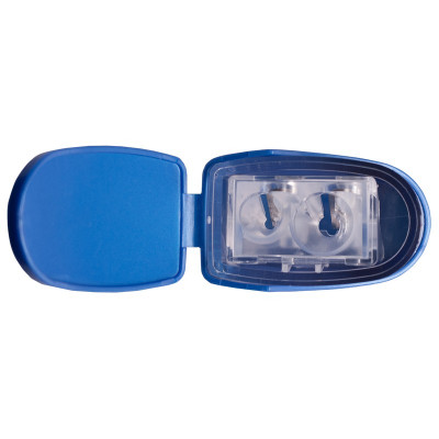 Чинка 2 отвори пластиковий корпус з контейнером блістер Чинка 2 отвори пластиковий корпус з контейнером блістер