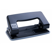 Діркопробивач металевий JOBMAX до 10 аркушів чорний