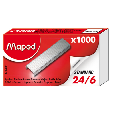 Скоби №24/6 (1000 шт.) Maped Скоби №24/6 (1000 шт.) Maped