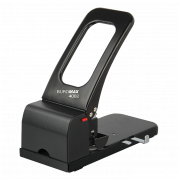 Діркопробивач металевий Buromax 100 аркушів чорний