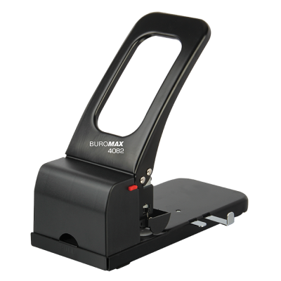Діркопробивач металевий Buromax 100 аркушів чорний Діркопробивач металевий Buromax 100 аркушів чорний