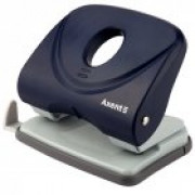 Дырокол Axent Welle-2 с пластиковым верхом 30 листов синий