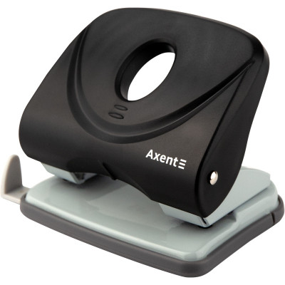 Дырокол Axent Welle-2 3830-01-A с пластиковым верхом 30 листов черный Дырокол Axent Welle-2 3830-01-A с пластиковым верхом 30 листов черный