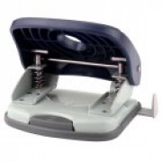 Дырокол Axent Welle-2 с пластиковым верхом 30 листов синий