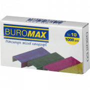 Скоби №10 JOBMAX кольорові 1000 штук