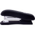 Степлер пластиковий BUROMAX RUBBER TOUCH 20 аркушів скобы №24;26 127х54х33мм чорний Степлер пластиковий BUROMAX RUBBER TOUCH 20 аркушів скобы №24;26 127х54х33мм чорний