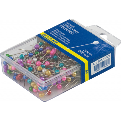 Шпильки кольорові BUROMAX Шпильки кольорові BUROMAX