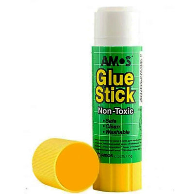 Клей-олівець AMOS 15 г PVA Клей-олівець AMOS 15 г PVA