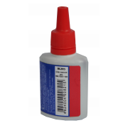 Фарба штемпельна 30 мл червона Buromax