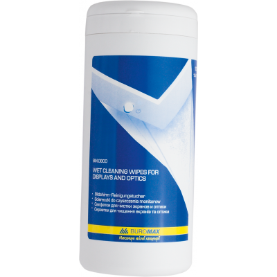 Серветки для чищення екранів, моніторів та оптики Buromax (Im) Серветки для чищення екранів, моніторів та оптики Buromax (Im)