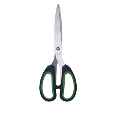 Ножицi офiснi JOBMAX, 163мм, зелені вставки Buromax (Im) Ножицi офiснi JOBMAX, 163мм, зелені вставки Buromax (Im)