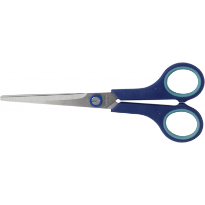 Ножницы BUROMAX 175мм с резиновыми вставками Ножницы BUROMAX 175мм с резиновыми вставками