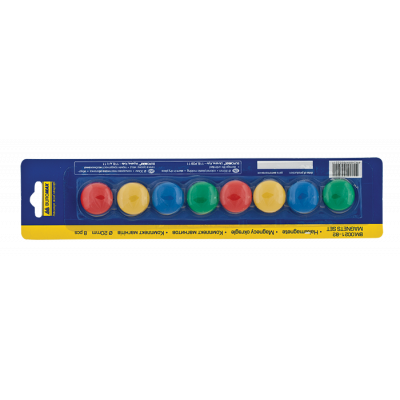 Комплект магнітів, 8шт. х 20мм Buromax (Im) Комплект магнітів, 8шт. х 20мм Buromax (Im)