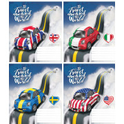 Тетрадь 12 листов косая 3171с МЕЧТЫ СБЫВАЮТСЯ