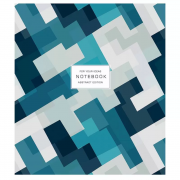 Зошит 48 аркушів клітинка УФ-лак Школярик