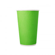 Гофрований стакан 450 мілілітрів 25 штук