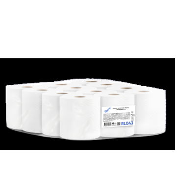 Полотенце целлюлозное Papero Джамбо 2-слойное 50 м 12 рулонов Полотенце целлюлозное Papero Джамбо 2-слойное 50 м 12 рулонов