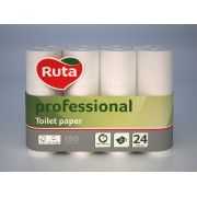 Туалетная бумага Ruta Professional 24 рулона в упаковке 17 метров