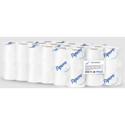 Бумага туал. целлюлозная 30м, на гильзе, 2-х сл., белый PAPE...